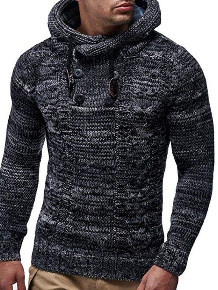 Europäischer Slim Sweater Für Herren