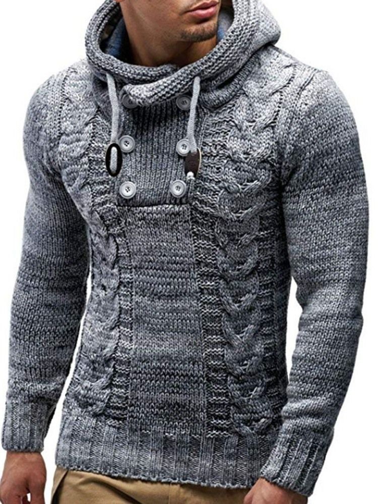 Europäischer Slim Sweater Für Herren