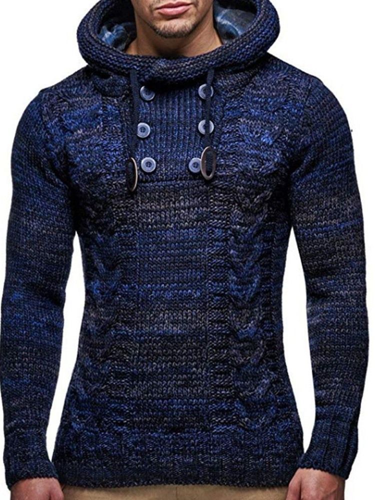 Europäischer Slim Sweater Für Herren