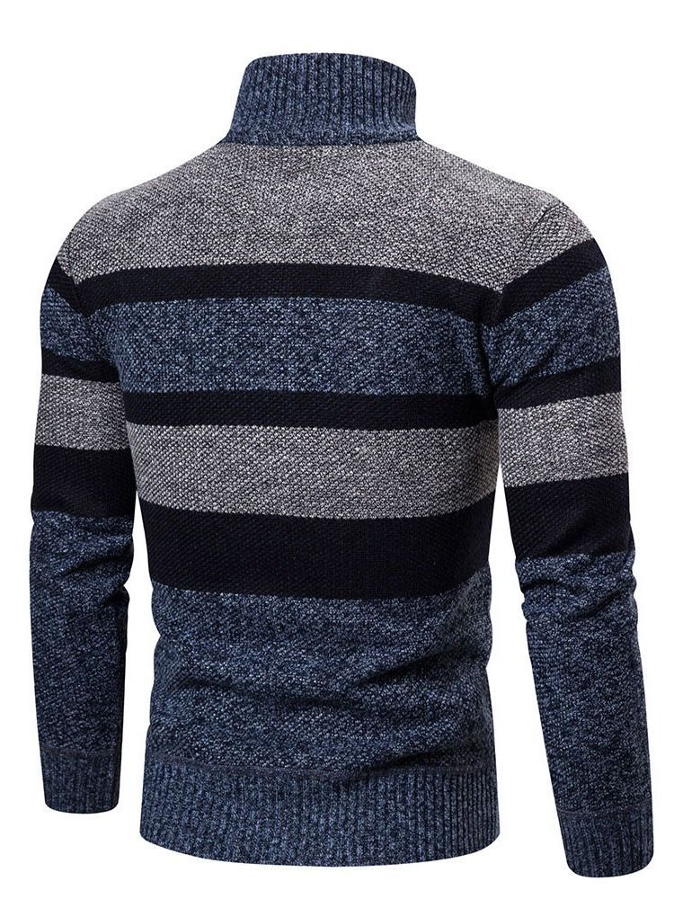 Stripe Standard Korean Herbst Herren Pullover