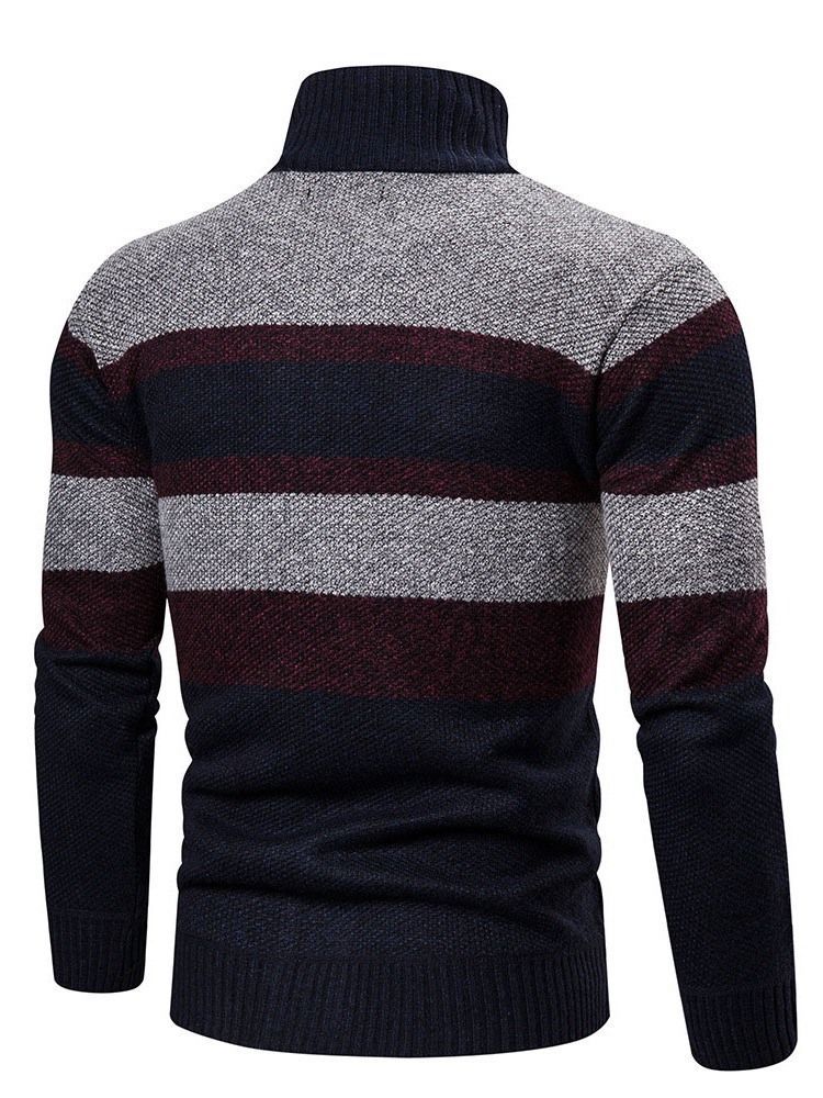 Stripe Standard Korean Herbst Herren Pullover