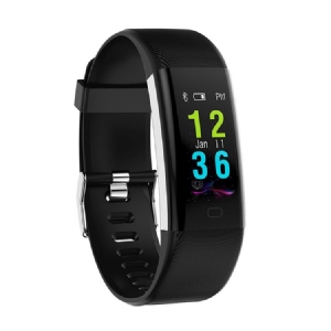 Herren F07 Plus Farbbildschirm Smart Armband Herzfrequenz Gesundheit Bluetooth Uhr