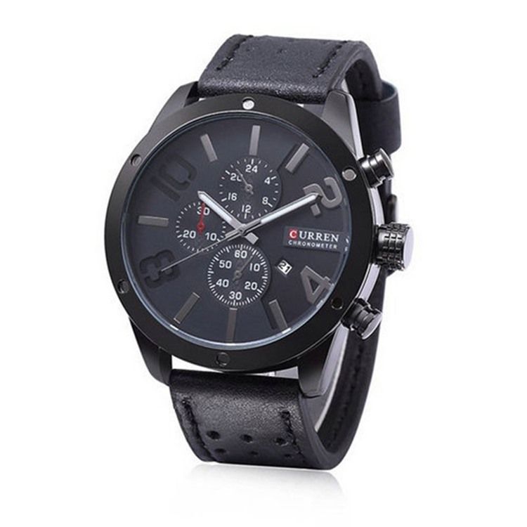 Herren Leder Hardlex Pu Uhr