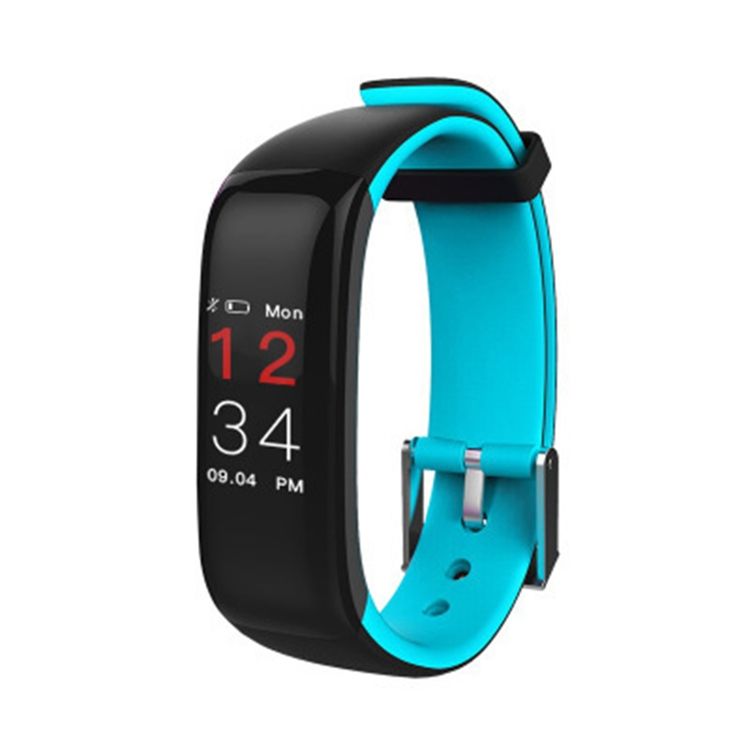 Herren P1 Plus Farbbildschirm Herzfrequenz Gesundheit Großbild Sport Bluetooth Smart Armbanduhr