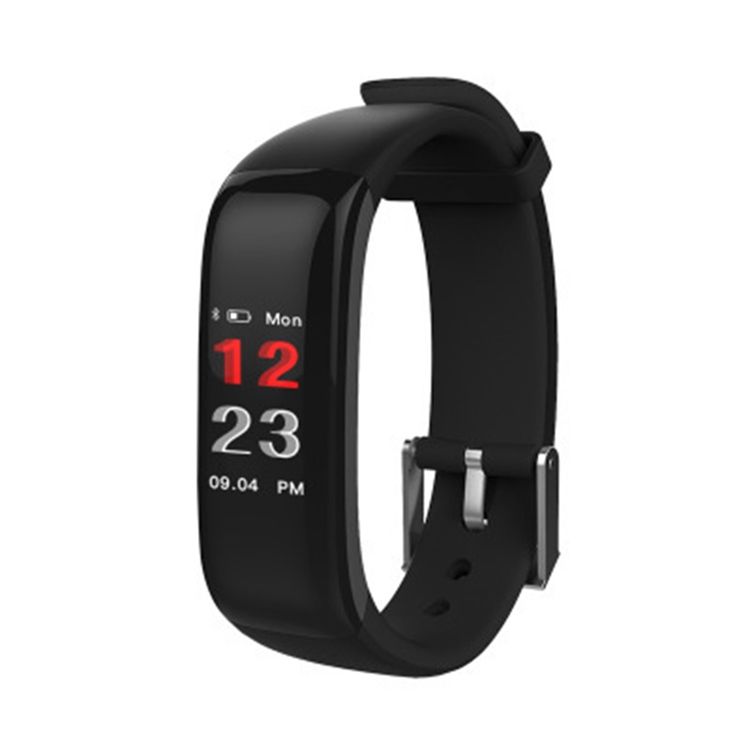 Herren P1 Plus Farbbildschirm Herzfrequenz Gesundheit Großbild Sport Bluetooth Smart Armbanduhr