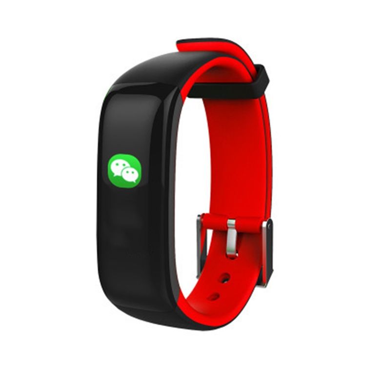 Herren P1 Plus Farbbildschirm Herzfrequenz Gesundheit Großbild Sport Bluetooth Smart Armbanduhr