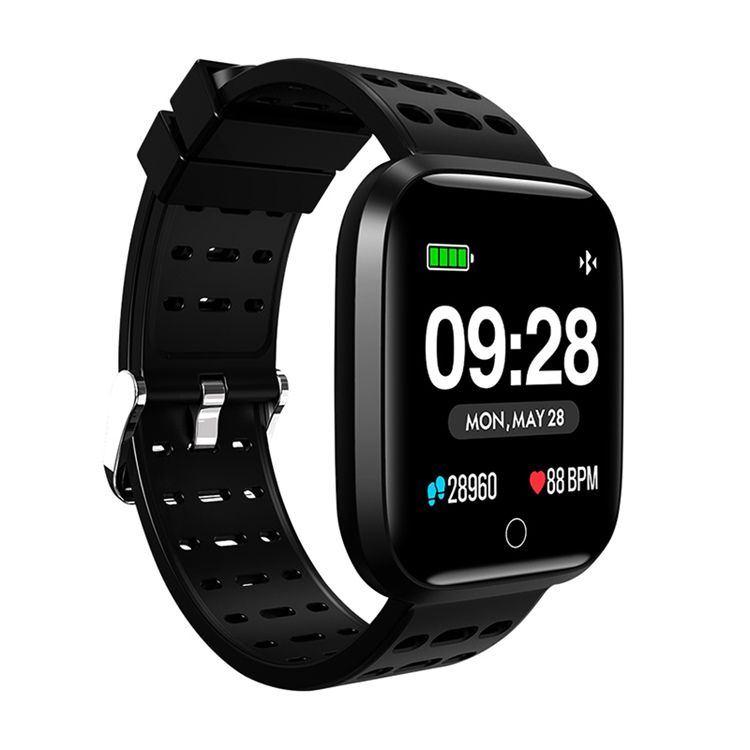 Herren Q8 Bunte Wasserdichte Smartwatch