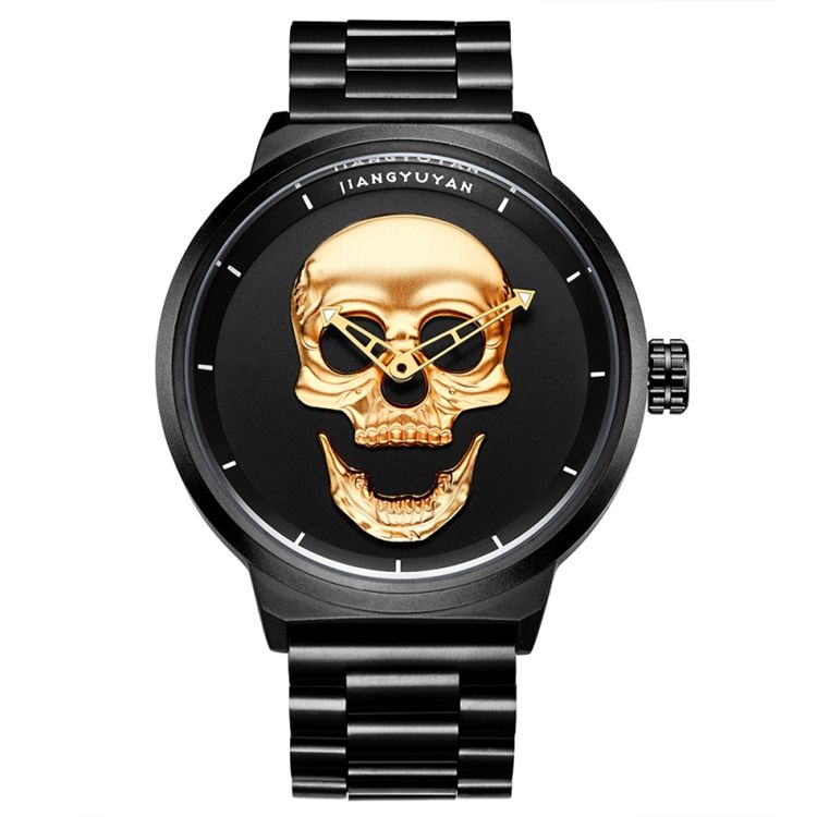 Skull Smile Wasserdichte Herrenuhr