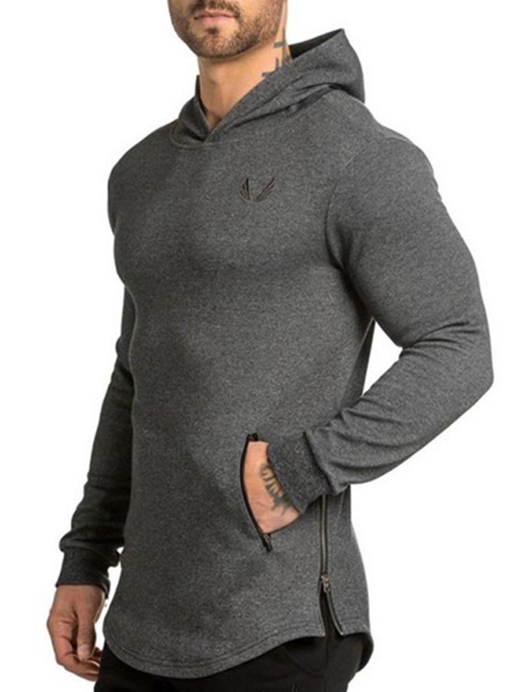 Herren Camouflage Print Kapuzenpullover Sportoberteile