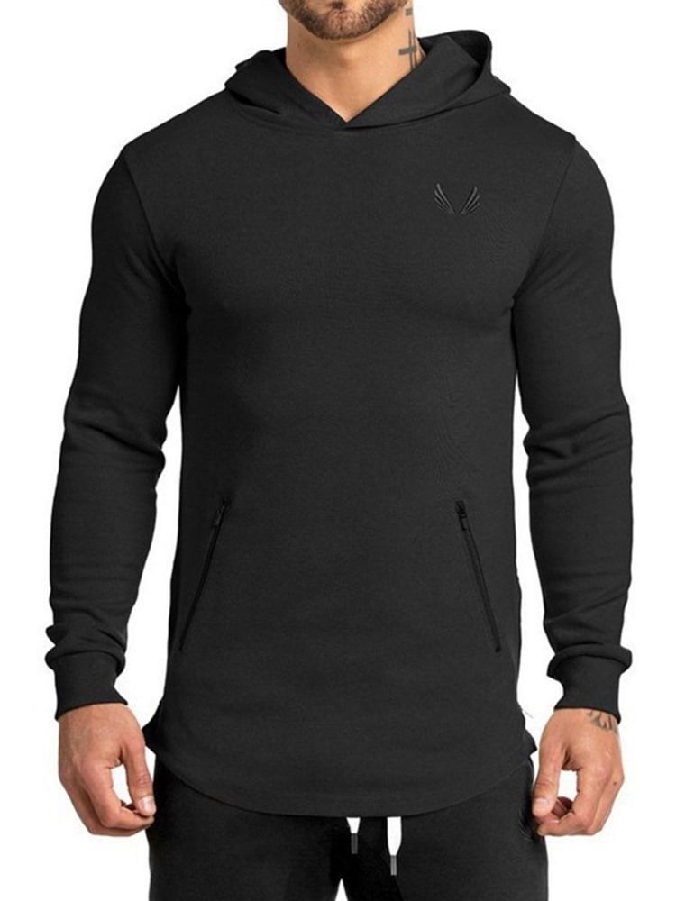 Herren Camouflage Print Kapuzenpullover Sportoberteile