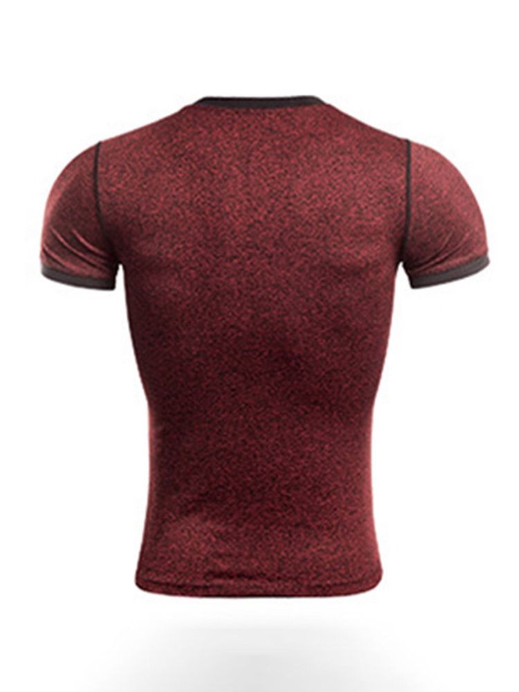 Herren Print Pullover Sporttops