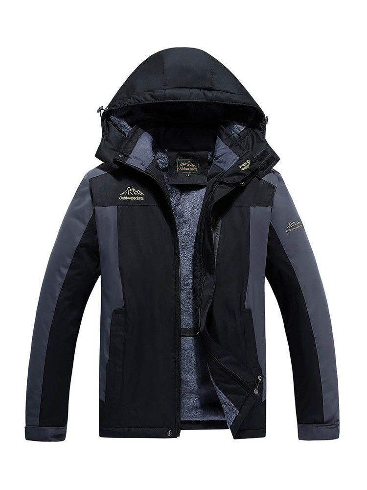 Klettern Winddichte Wasserdichte Herren Outdoorjacke