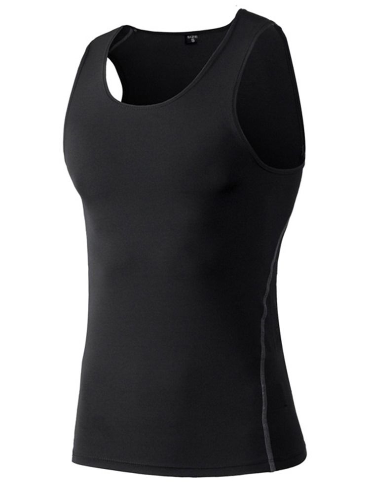 Quick Dry Ärmelloser Pullover Herren Sport Tanktops