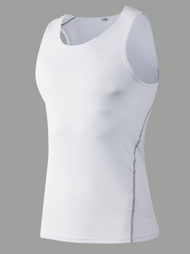 Quick Dry Ärmelloser Pullover Herren Sport Tanktops