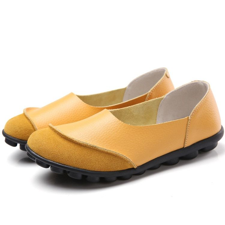 Damen-slipper Mit Runder Zehenpartie Und Niedrigem Absatz (1-3cm) Dünne Schuhe