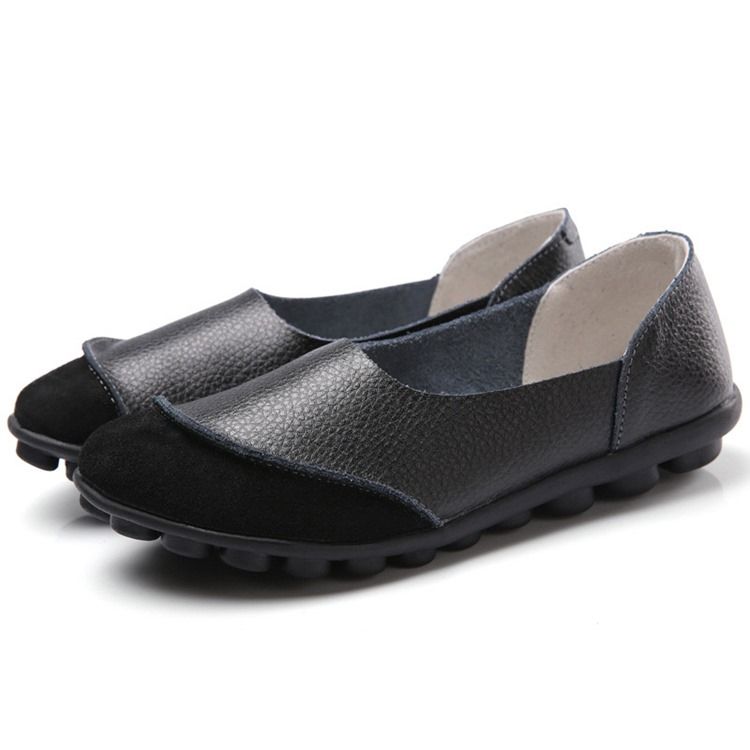 Damen-slipper Mit Runder Zehenpartie Und Niedrigem Absatz (1-3cm) Dünne Schuhe