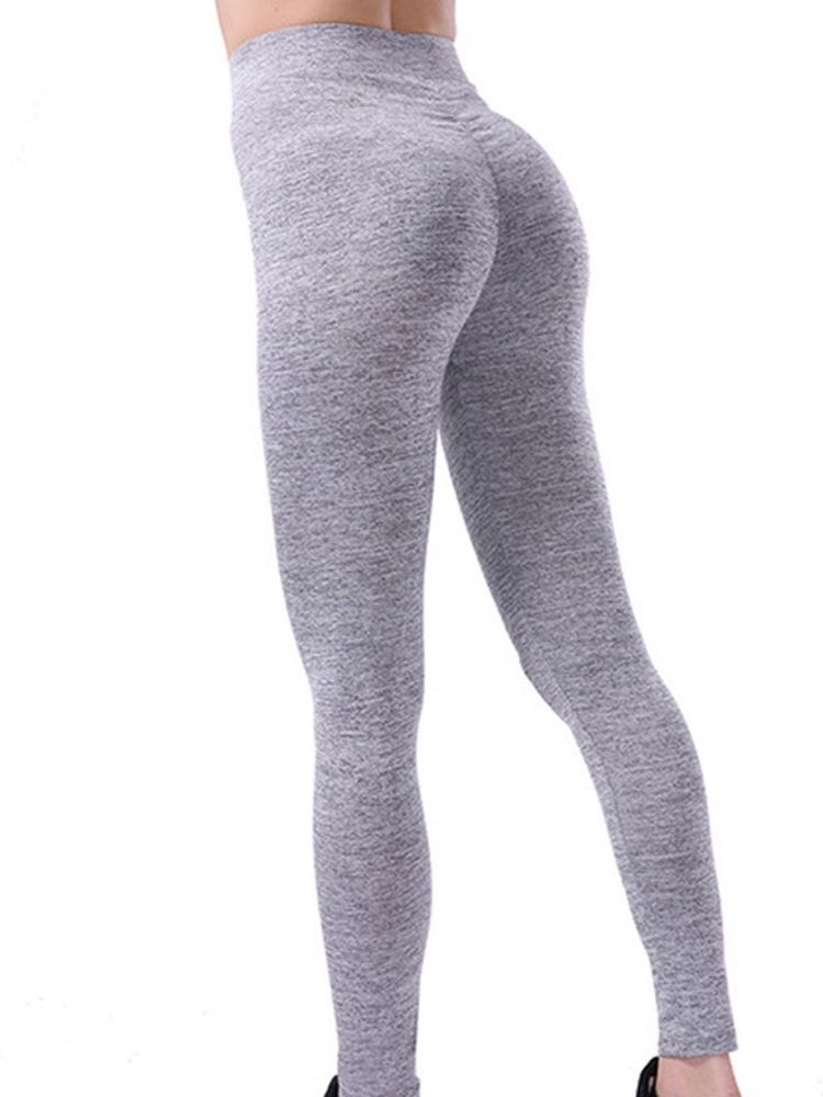 Damen Atmungsaktive Feste Schnell Trocknende Frühlingsgamaschen In Voller Länge Yogahosen Tiktok Leggings Mit Hoher Taille