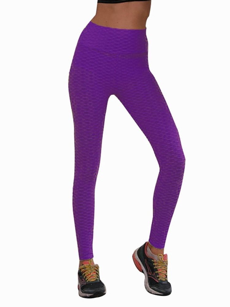 Damen Atmungsaktive Knöchellange Yogahose Mit Hoher Taille Tiktok Leggings