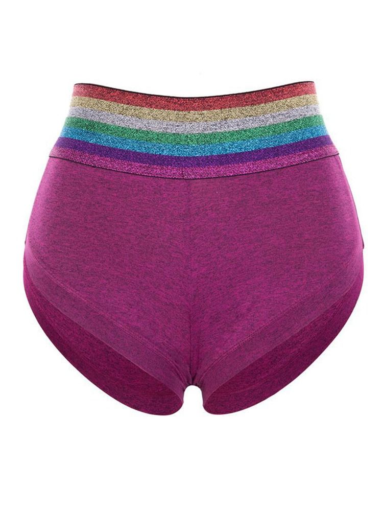 Damen Regenbogen Patchwork Shorts Sommer Gym Sport Yoga Hosen