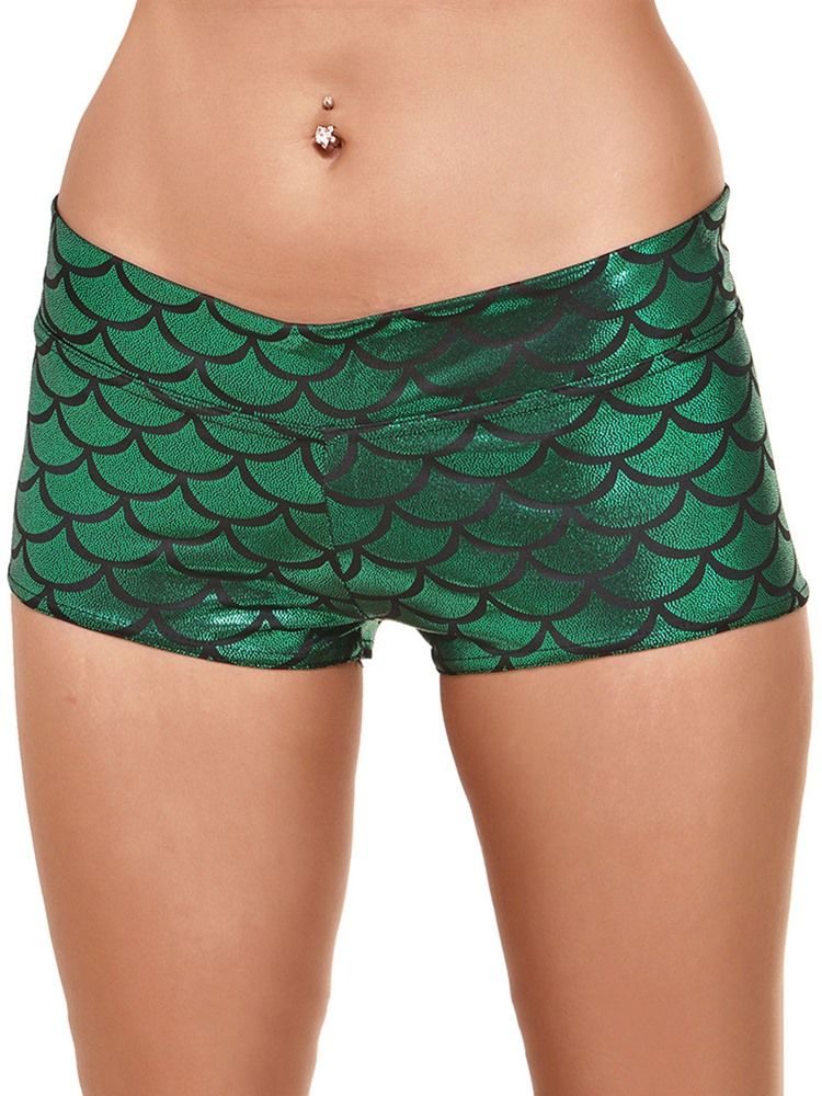 Damen-sommershorts Aus Polyester Mit Anti-schweiß-print