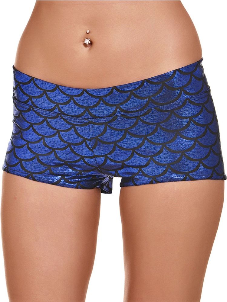 Damen-sommershorts Aus Polyester Mit Anti-schweiß-print