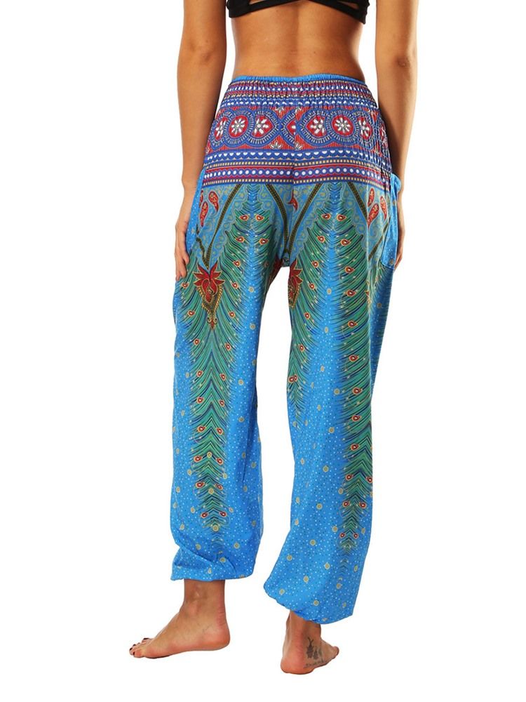 Geometrische Street Dance Yogahose Mit Boho-print Für Damen