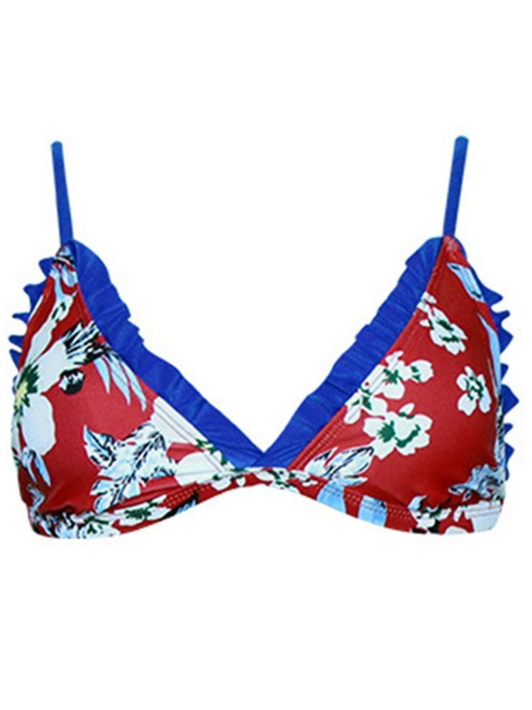 Damen Bikini Mit Blumenmuster Und Sexy Print