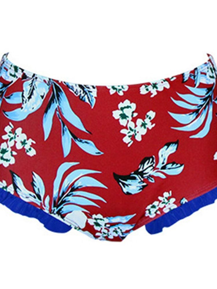 Damen Bikini Mit Blumenmuster Und Sexy Print