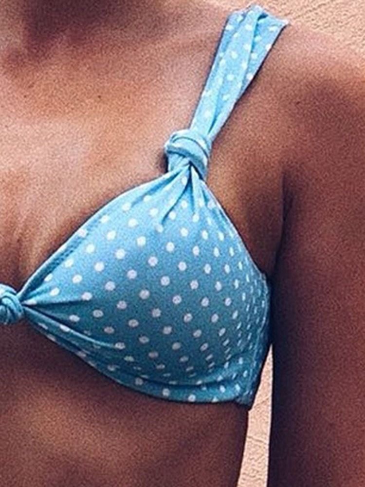 Damen Sexy Polka Dotstankini Set Bademode