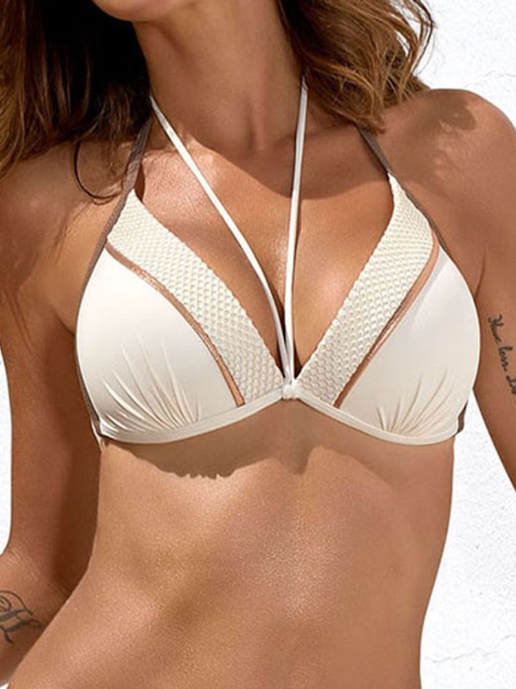 Sexy Plain Bikini Set Damen Bademode