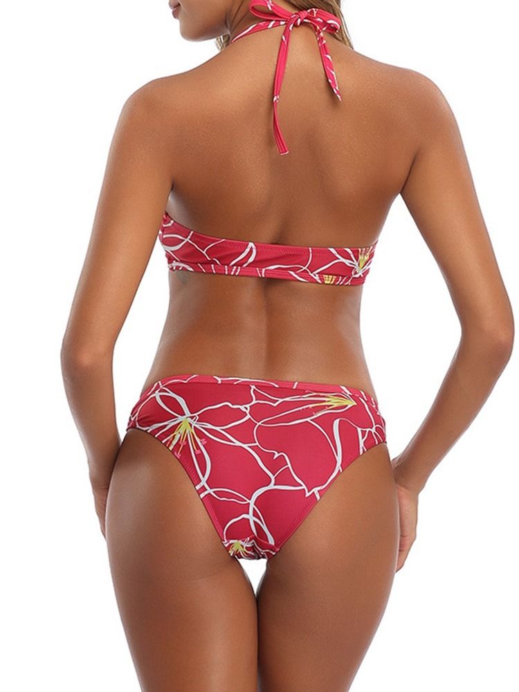 Tankini Set Sexy Plant Damen Bademode