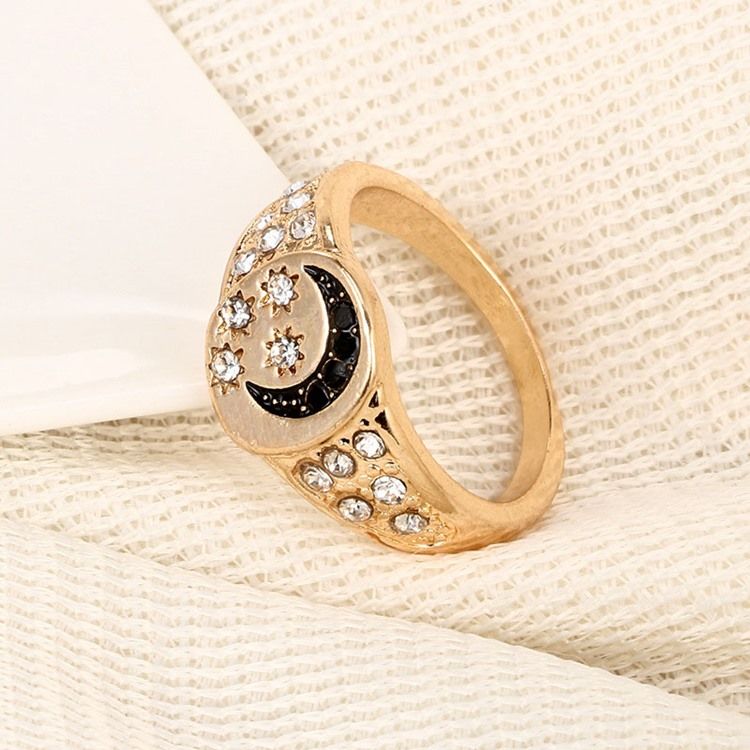 Diamantgoldene Ringe