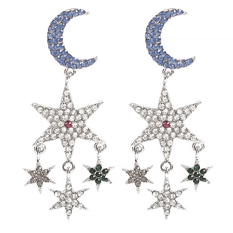 Sweet Star Moon Holiday Damen Ohrringe