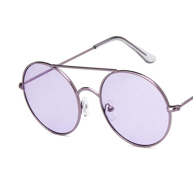 Damen-resin Fashion Runde Sonnenbrille