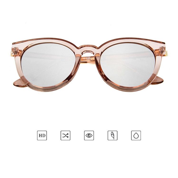 Damen-sonnenbrille Aus Kunstharz Mit Vintage-charme