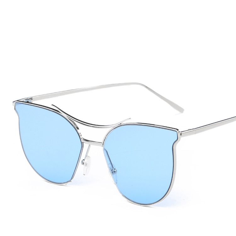 Damen-sonnenbrille Mit Metallgläsern