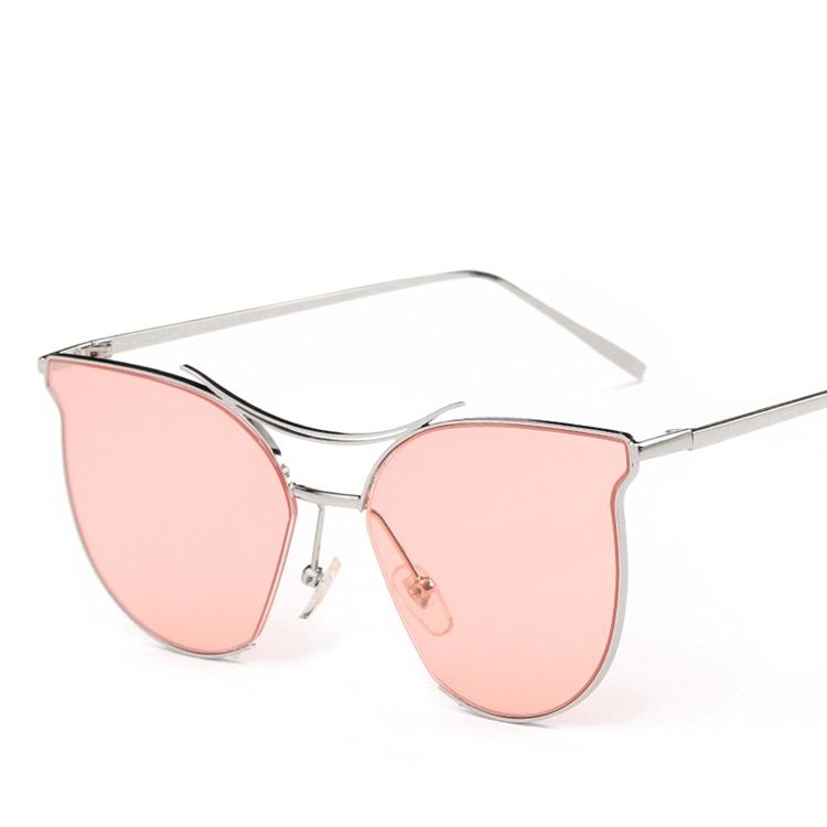 Damen-sonnenbrille Mit Metallgläsern