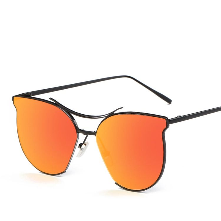 Damen-sonnenbrille Mit Metallgläsern