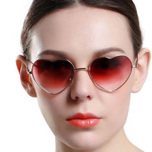 Damen Vintage-sonnenbrille Mit Metallummantelung