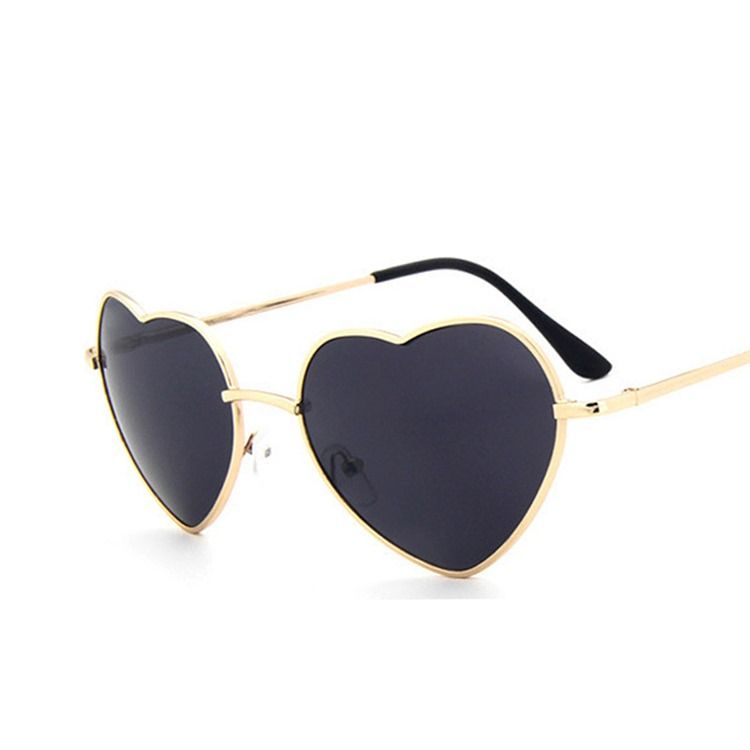 Damen Vintage-sonnenbrille Mit Metallummantelung