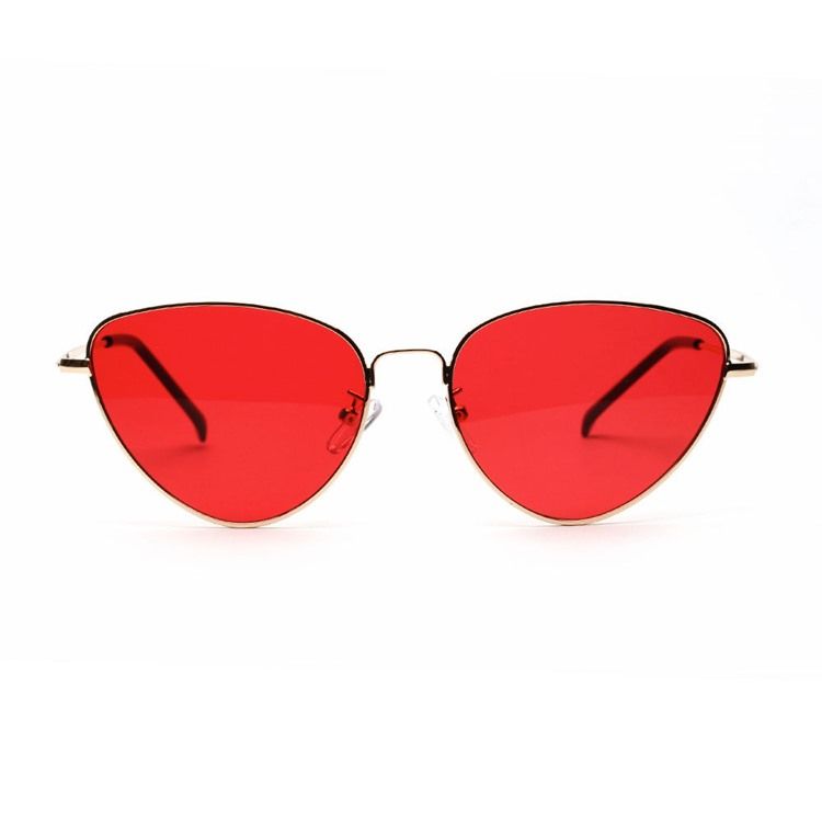 Katzenaugen-acryl-sonnenbrille Für Damen