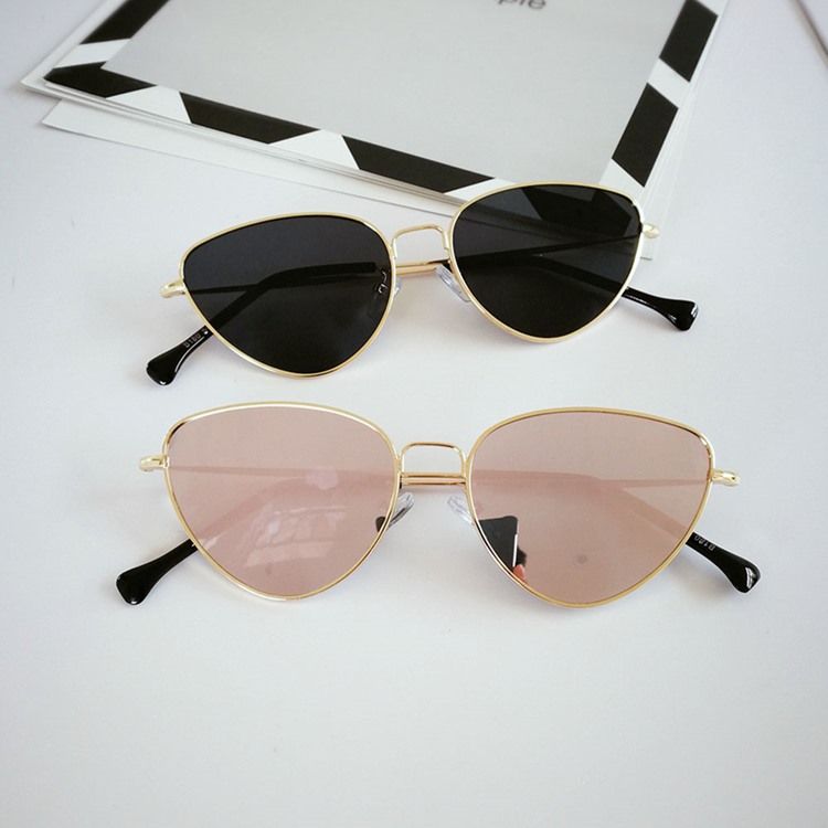 Katzenaugen-acryl-sonnenbrille Für Damen