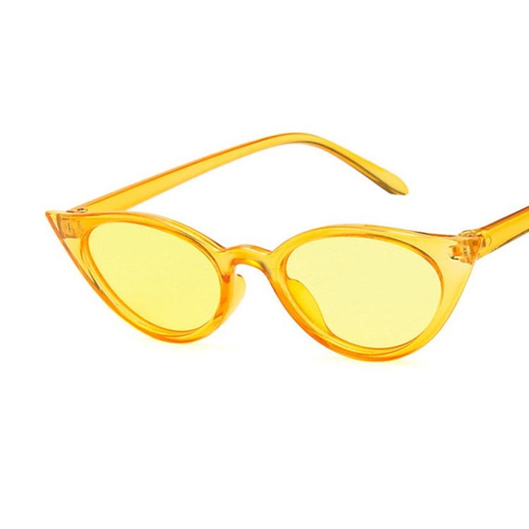 Mode-sonnenbrille Aus Kunstharz Mit Katzenauge Für Damen