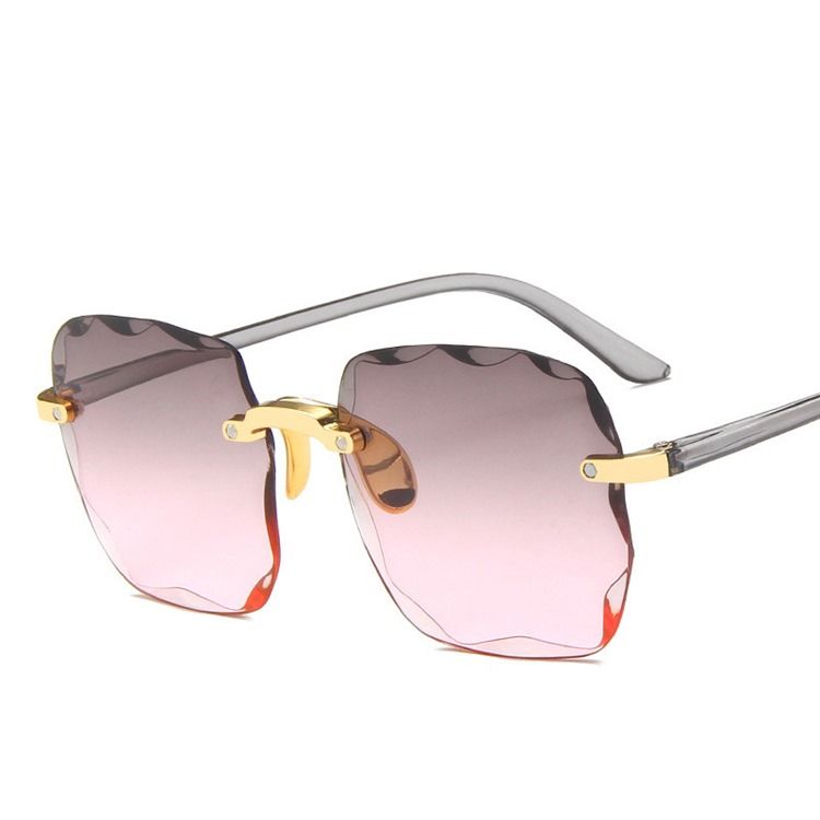 Quadratische Polykarbonat-sonnenbrille Für Damen