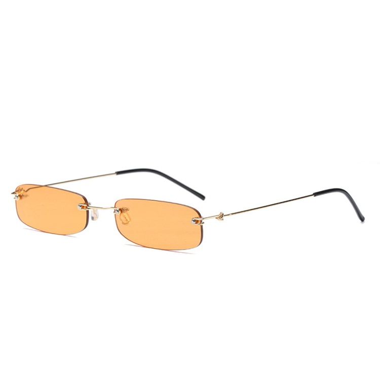 Randlose Anti-uv-sonnenbrille Für Damen