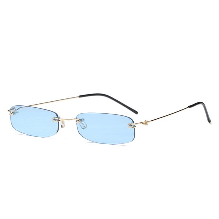 Randlose Anti-uv-sonnenbrille Für Damen