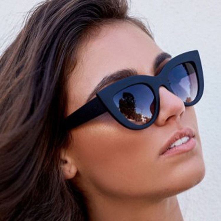 Resin Cat Eye Sonnenbrille Für Damen