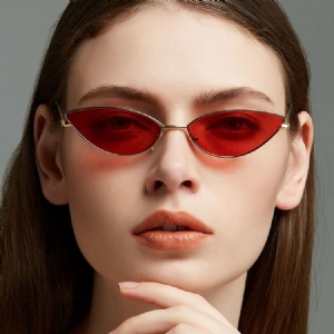 Resin Katzenaugen-sonnenbrille Für Damen