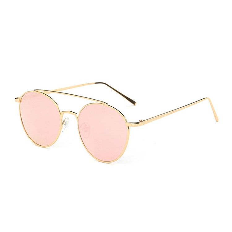 Runde Vintage-sonnenbrille Für Damen