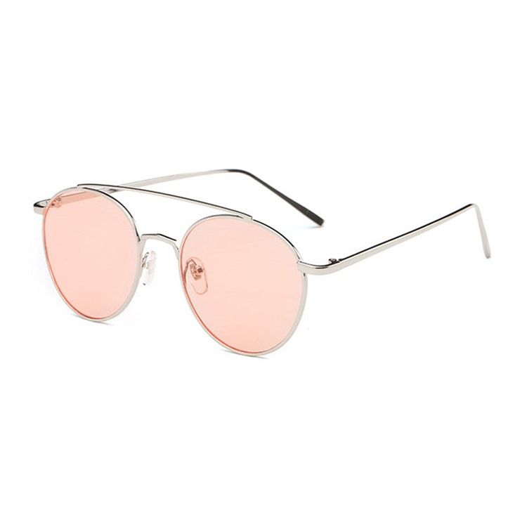 Runde Vintage-sonnenbrille Für Damen